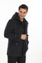 4761 Men's Anthracite Hooded Coat - 2