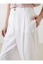 Lcw Vision Loose Fit Linen Blend Women's Trousers (S5) - 3