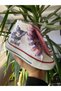 Kuromi̇ Printed White Long Linen Cnv Daily Orthopedic Sports Sneaker Shoes - 3