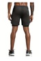Sports Shorts, Multi-Pocket Leggings Look Sports Shorts with Bottom Black Leggings - 2