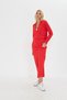 Set dublu Shalwar roșu boem - 5