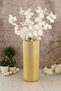 Crystal Vase Gold Coated •• Home Decoration Trend Vase Luxury Living Room Vase Console Desktop | |   Modern Vase Models Flower Vase Tabletop Vase Live Flower & Artificial Flower Balcony Decoration - 6
