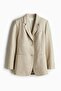 Loose-fit blazer