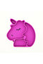 Silicon Suction Plate - Unicorn Pink