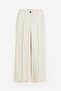 Linen tailored trousers