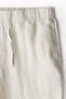 Regular Fit Linen trousers - 3
