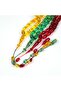 Squeeze Amber Old German Game Dice Object Capsule Cut 7.5X11Mm Prayer Beads Set - 5