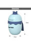 Royal Baby Head Shampoo Wash Rinse Shower Mug - Blue, 500ml - 5