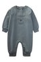 Green Bear Embroidered Jumpsuit - 0-3 Years