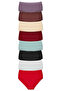 8 Pack Laser Cut Honeycomb Elastic High Waist Women's Panties