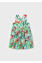 Green Girl's Dress Age 4 - 4