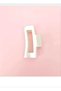 Hair Clips Anti-Slip Tight Grip Rectangular - Latch Buckle Pearl Colored 1 Piece - 6