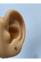 Single Silver Color Men's Ball Earrings - Single Piece - 2