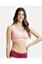 Essense Seamless Wirefree Slip-on Sleep Bra with Removable Pads ES04-01 Pnk - 2