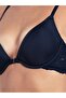Low Neckline Front Open Bra 1815-01 Blue - 6