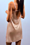 Satin Nightgown with Lace Detail - 5
