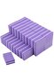 50 Pcs Mini Baf Blocks - Disposable, White Grit Sanding, Nail File, 2 Sided - 4