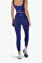 Blue Activewear Set | Recycled Fabric Padded U-Back Sports Bra & Pants - 5
