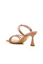 Nude Patent Leather Women's Heeled Shoes 655372   Z - 4