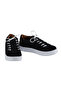 Genuine Leather Black Unisex Kids Sneakers - 3