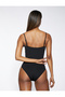 Basic Swimsuit with Detachable Straps - Covered Textured - 4
