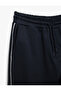 Pocket Detailed Cotton Blended Ribbed Waist Lace up Sweatpants - 3