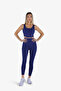 Women’s  Blue Activewear High-Support U-Back Padded Sports Bra | Recycled Fabric | - 2