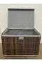 Selina Bamboo Hideaway Box 36X27X22 cm Anthracite - 2