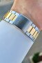 Gold Silver Color Men's Wristwatch - 5