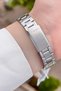 Women's Watch with Silver Color Dial and Cord - 6