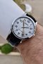 Silver Cord Black Color Men's Wrist Watch - 4