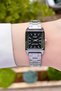 Silver Color Women's Wristwatch with Black Cord - 4