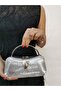 Beegi̇ Concept Women's Evening Dress Silver Chain Wedding Night Party Bag