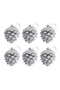 Christmas Pine Tree Ornament Cone Set of 6