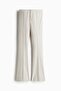 Flared tailored trousers