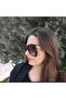 نظارات شمسية بإطار فراشة