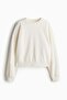 Washed cotton sweatshirt