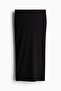 Ribbed pencil skirt - 2
