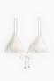 Padded triangle bikini top