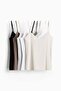 5-pack strappy tops
