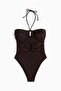 Padded-cup High Leg Swimsuit