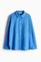 Oversized linen-blend shirt - 6