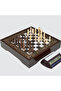 Star Vip Chess Set Sedef Large Size Star Home-03 - 5