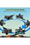 RC Plane – 2.4GHz Remote Control Fighter Aircraft, RTF Quadcopter Toy with Lights & USB Charging - 3