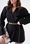 Gold Belt 7100 with Chain Square Band Accessory Detail - 7