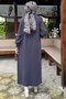 Yağmur Knitwear Dress Anthracite - 5