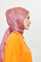 Shiny Jacquard Floral Pattern Shawl - 3