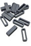 20 mm Bag and Pet Leash Narrow Webbing Bridge Attachment 20Pcs