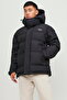 JACK JONES Men's Neck Hooded Windproof Coat 12238881 - 4