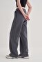 Women's Steel Knitted Palazzo Pants Smoked - 8